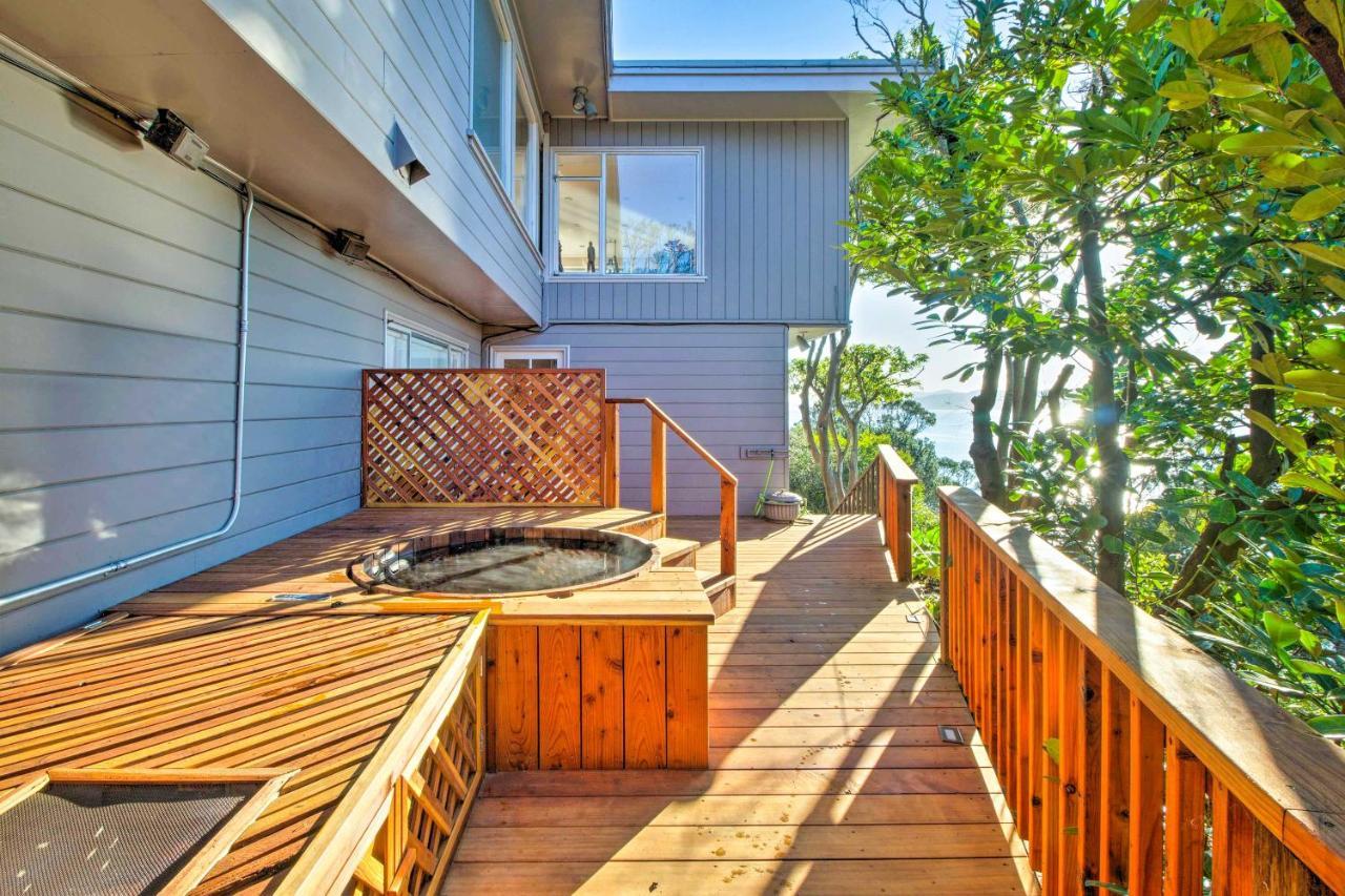 Luxury Studio With Hot Tub And San Francisco Bay Views Richmond Ngoại thất bức ảnh