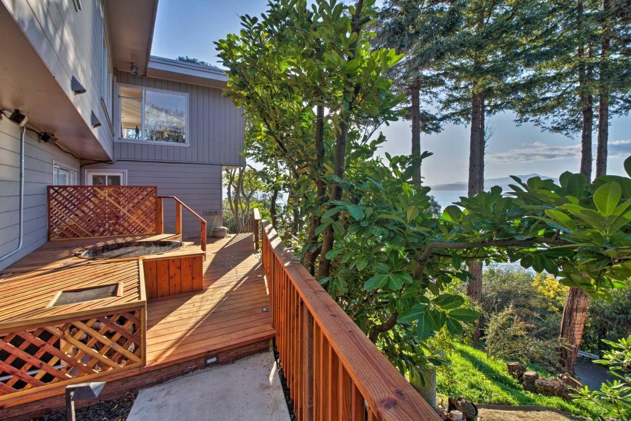 Luxury Studio With Hot Tub And San Francisco Bay Views Richmond Ngoại thất bức ảnh